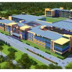 Строительство школьно-дошкольного комплекса нового типа на 1056 учащихся в пгт.Конча-Заспа Киевской области общей площадью 60 тыс.м2.